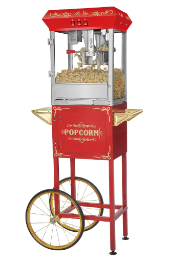 Best Popcorn Machine With Cart